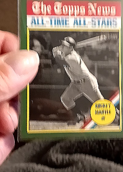 1979 Topps The Topps News All-Time All-Stars Mickey Mantle — front
