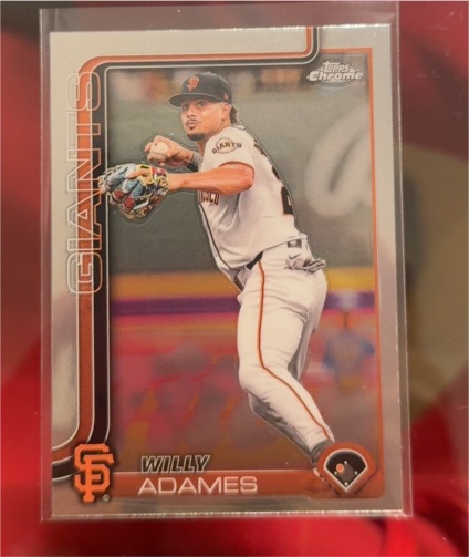 2025 Topps Chrome #282 Willy Adames — front