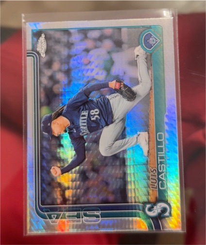 2025 Topps Series 1 #73 Luis Castillo — front