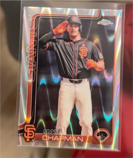 2025 Topps Chrome #148 Matt Chapman — front