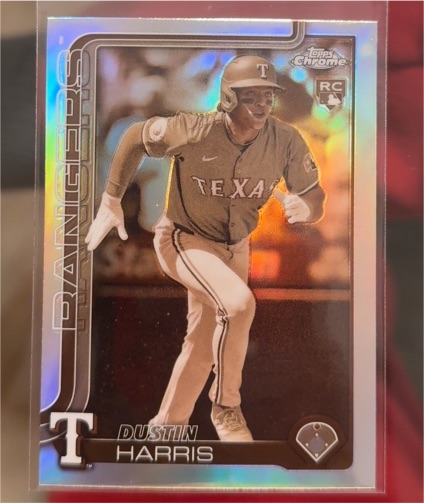 2025 Topps Chrome #131 Dustin Harris — front