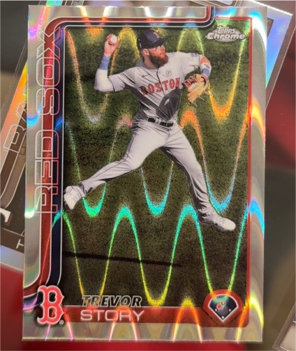 2025 Topps Chrome #232 Trevor Story — front