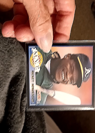 1991 Score #875 Rickey Henderson — front