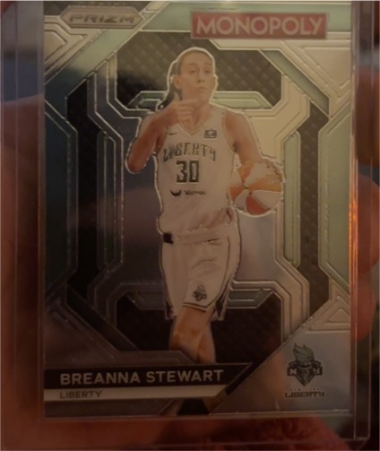 2024 Panini Prizm Monopoly WNBA #WNBA4 Breanna Stewart — front