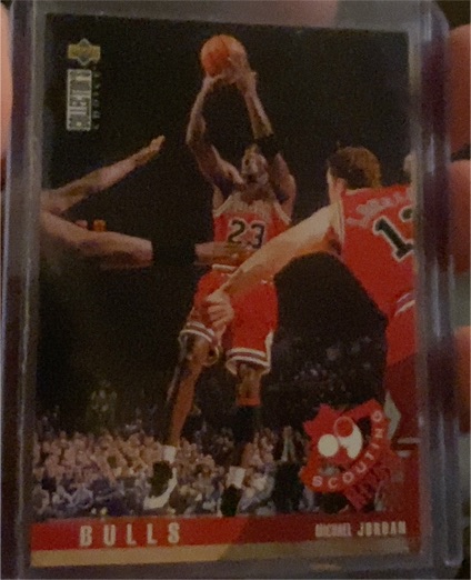 1995-96 Upper Deck Collector's Choice #114 Michael Jordan — front