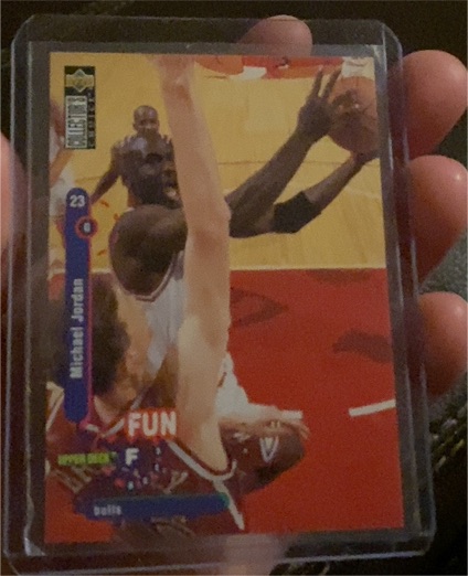 1995-96 Upper Deck Collector's Choice #169 Michael Jordan — front