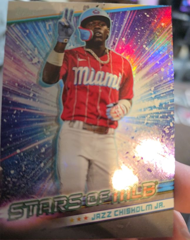 2024 Topps Stars of MLB #SMLB-10 Jazz Chisholm Jr. — front
