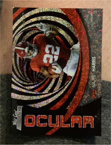 2021 Wild Card Alumination #OC-22 Najee Harris Ocular — front