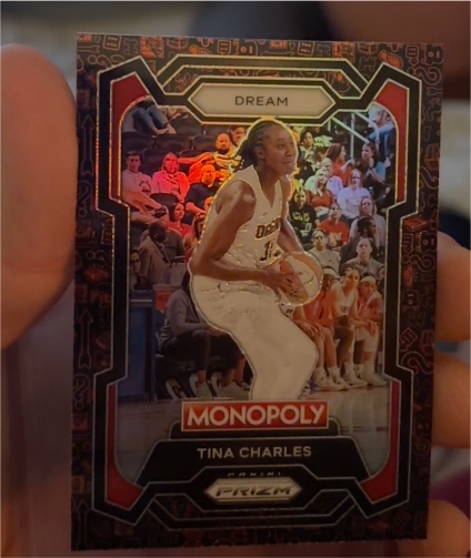 2024 Panini Prizm Monopoly WNBA #71 Tina Charles — front