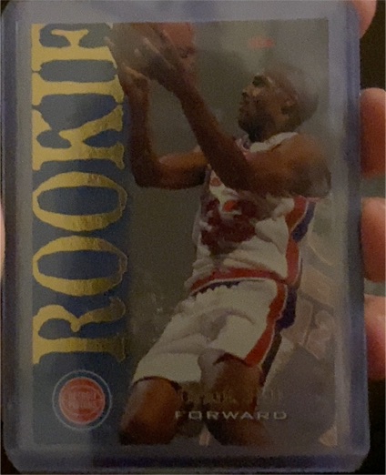 1994 Hoops #322 Grant Hill — front