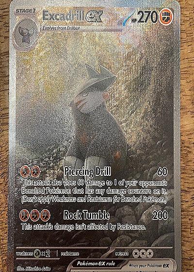 2024 Pokémon SV11B Excadrill EX #168 — front