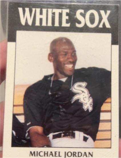 1992 Fleer #548 Michael Jordan — front