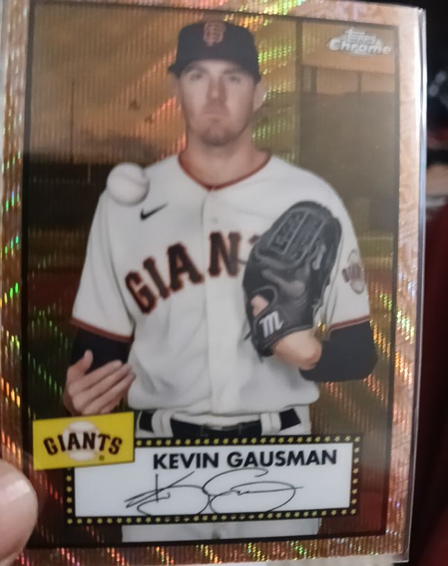 2021 Topps Chrome Platinum Anniversary #490 Kevin Gausman — front