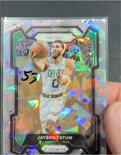 2023-24 Panini Prizm #2 Jayson Tatum — front
