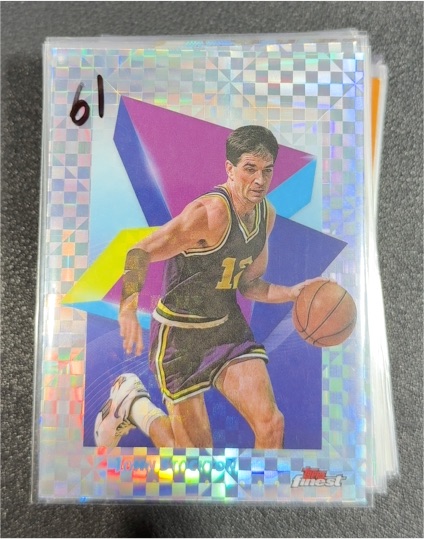 2024-25 Topps Finest #61 John Stockton — front