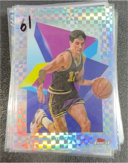 2024-25 Topps Finest #95 John Stockton — front