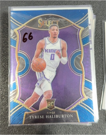 2020-21 Panini Select #72 Tyrese Haliburton — front
