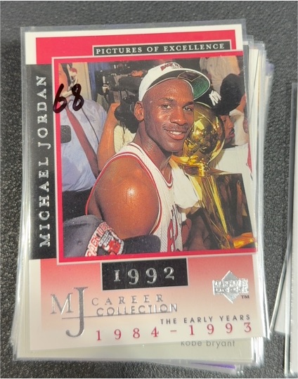 1998 Upper Deck MJ Career Collection #18 Michael Jordan — front