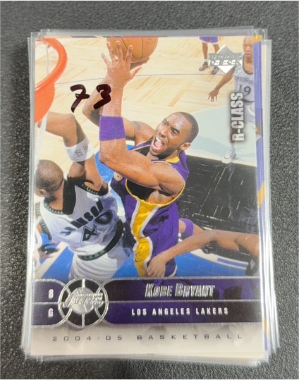 2004-05 Upper Deck R-Class #37 Kobe Bryant — front