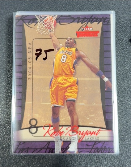 2004-05 Fleer Throwbacks #10 Kobe Bryant — front
