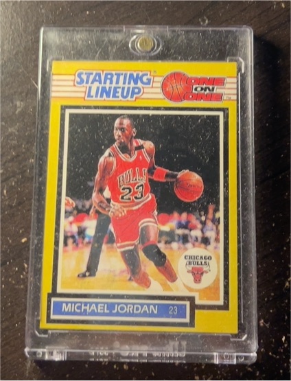 1989 Kenner Starting Lineup One On One #5 Michael Jordan — front