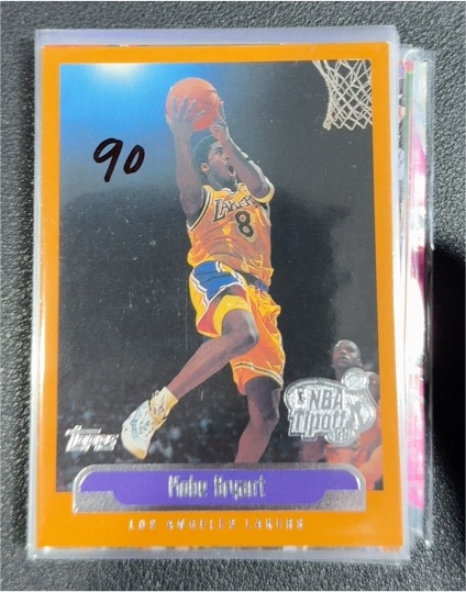 1999-00 Topps NBA Tipoff #125 Kobe Bryant — front