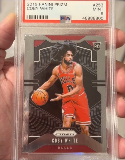 2019 Panini Prizm #253 Coby White — front