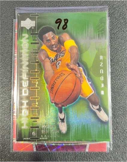 2000-01 Upper Deck Encore #HD5 Kobe Bryant High Definition — front
