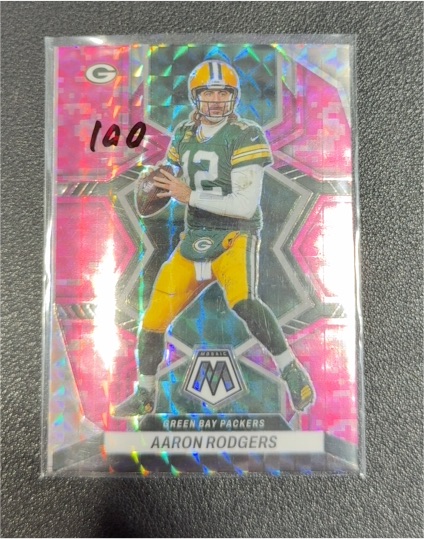 2022 Panini Mosaic #69 Aaron Rodgers — front