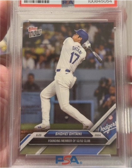 2024 Topps Now #731 Shohei Ohtani — front