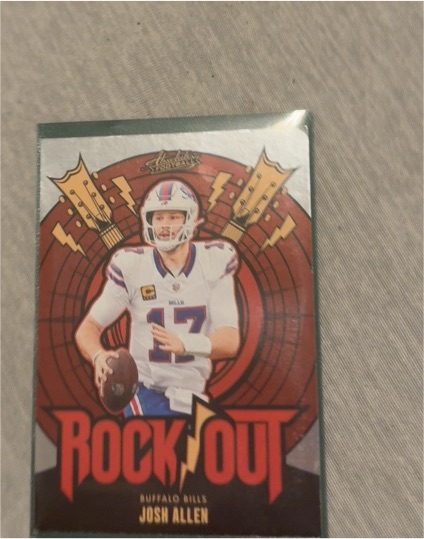 2024 Panini Absolute Rock Out #RO-JAN Josh Allen — front