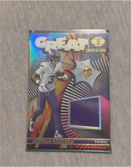 2024 Panini Illusions Great Expectations #GE-JAN Jordan Addison — front