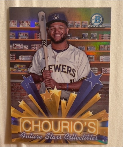 2025 Bowman Chrome #HS-3 Jackson Chourio — front
