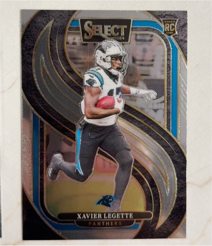 2024 Panini Select #101 Xavier Legette Premier Level — front
