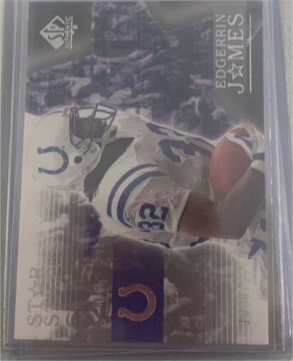 2003 SP Authentic #S1 Edgerrin James — front