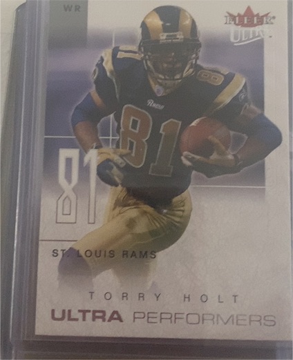 2004 Fleer Ultra Performers #15UP Torry Holt — front