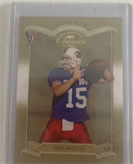 2003 Donruss Classics #QB 15 Dave Ragone — front