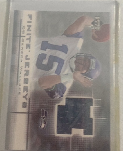 2003 Upper Deck Finite Jerseys #FJGS Geno Smith — front