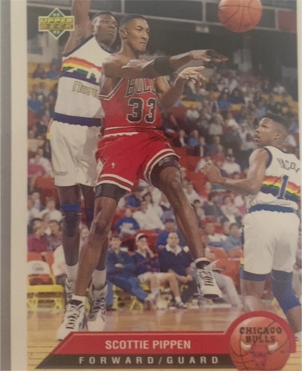 1992 Upper Deck #33 Scottie Pippen — front