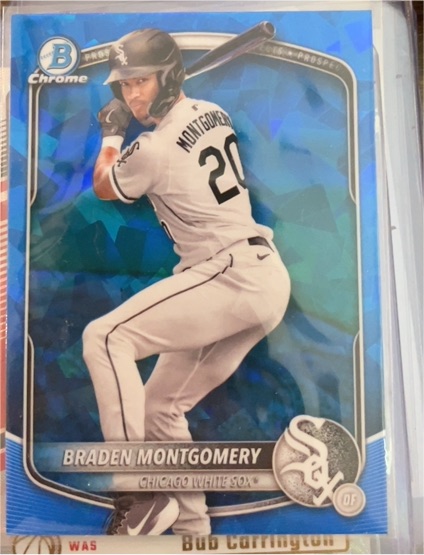 2025 Bowman Chrome Prospects #BCP-132 Braden Montgomery — front