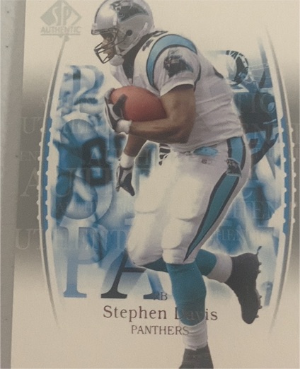 2003 Upper Deck SP Authentic #48 Stephen Davis — front