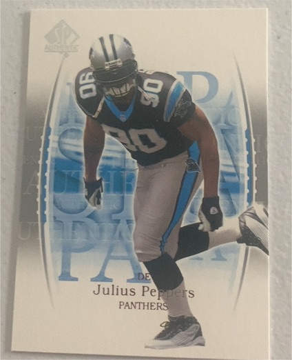 2003 Upper Deck SP Authentic #90 Julius Peppers — front