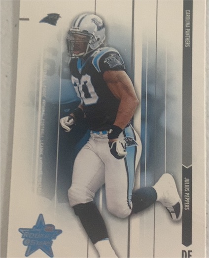 2003 Leaf Rookies & Stars #12 Julius Peppers — front