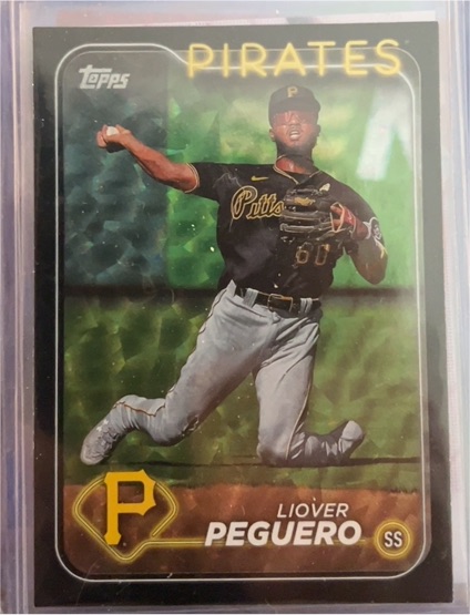 2024 Topps Series 2 #542 Liover Peguero — front