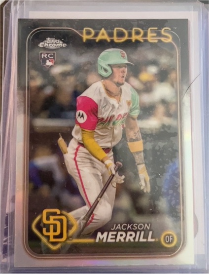 2024 Topps Chrome Update #USC153 Jackson Merrill — front