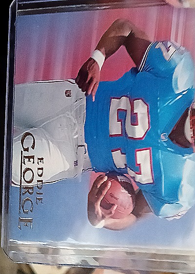 1996 Upper Deck #27 Eddie George — front