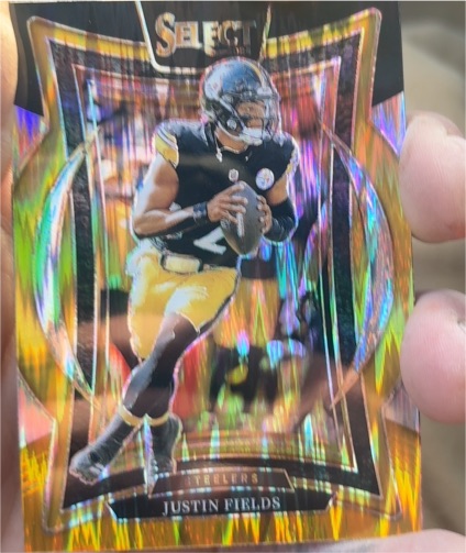 2024 Panini Select #74 Concourse Justin Fields — front