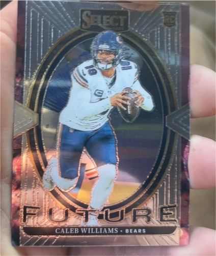 2024 Panini Select #18 Caleb Williams Future Rookie — front