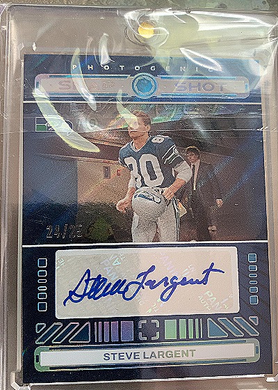 2024 Panini Photogenic Snap Shot #SSA-SLA Steve Largent — front