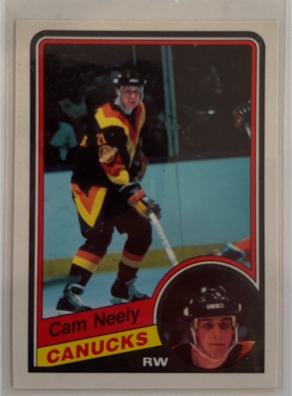 1984-85 O-Pee-Chee #327 Cam Neely — front
